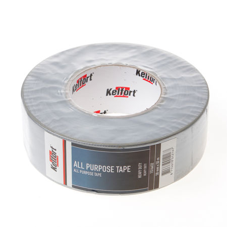 Afbeelding van Kelfort All purpose tape heavy duty grijs 50mm