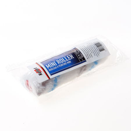 Afbeelding van Kelfort Nylon Verfroller wit/blauw voor agressieve verven vacht 15 x breedte 100 x diameter 6mm