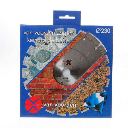 Afbeelding van Voorden Diamandzaagblad Vomax universeel diameter 230 x asgat 22.2mm