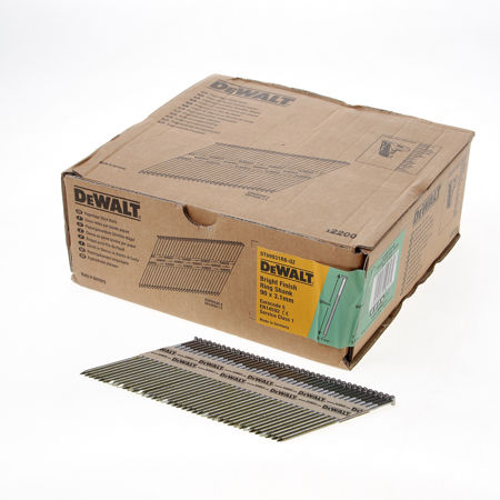 Afbeelding van DeWalt spijker XR standaard geringd 3.1 x 90mm doos van 2200 spijkers