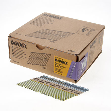 Afbeelding van DeWalt spijker XR verzinkt geringd 3.1 x 90mm doos van 2200 spijkers