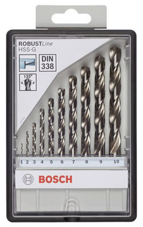 Afbeelding van Bosch Metaalborencassette 10-delig diameter 1-10mm