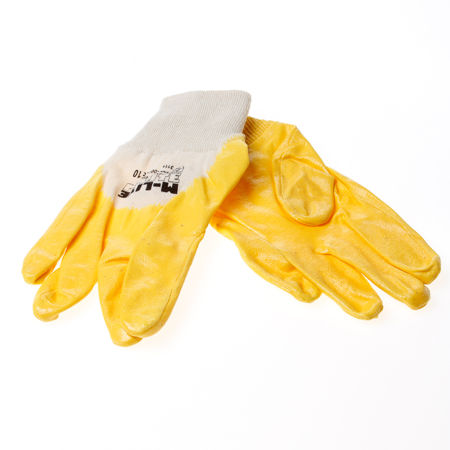 Afbeelding van M-Lite Handschoen geel maat L(9)