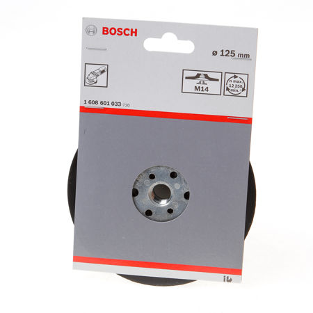 Afbeelding van Bosch Rubber steunschijf M14 x 125mm
