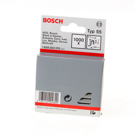 Afbeelding van Bosch nieten gegalvaniseerd met smalle rug 12mm