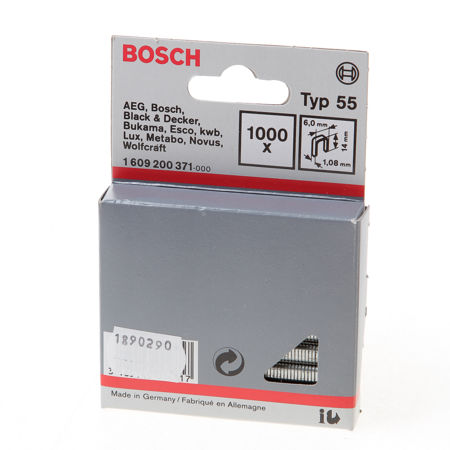 Afbeelding van Bosch nieten gegalvaniseerd met smalle rug 14mm