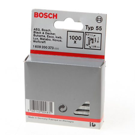 Afbeelding van Bosch nieten gegalvaniseerd met smalle rug 19mm
