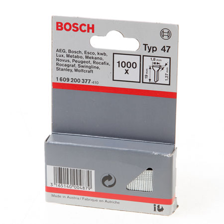 Afbeelding van Bosch Nagels Type 47 19mm blister van 1000 nagels