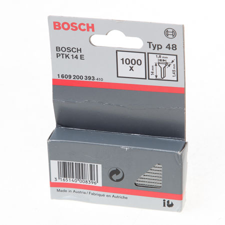 Afbeelding van Bosch Nagels Type 48 14mm blister van 1000 nagels