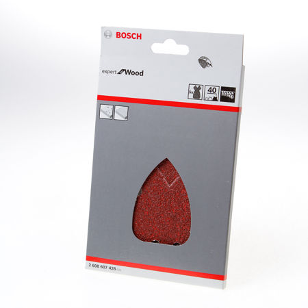 Afbeelding van Bosch Mouse schuurpapier 5-delig K40 