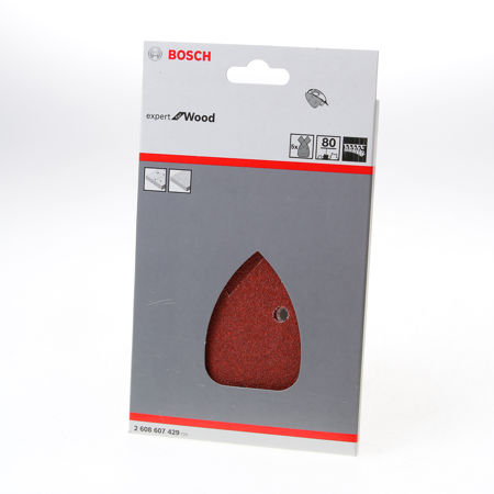 Afbeelding van Bosch Mouse schuurpapier 5-delig K80