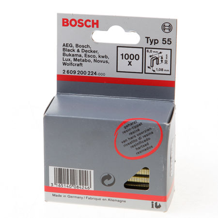 Afbeelding van Bosch nieten gegalvaniseerd met smalle rug 30mm