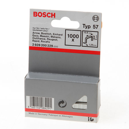 Afbeelding van Bosch nieten gegalvaniseerd met platte draad 6m
