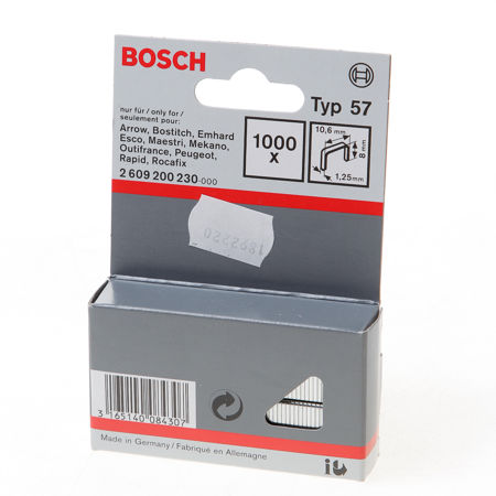 Afbeelding van Bosch nieten gegalvaniseerd met platte draad 8mm