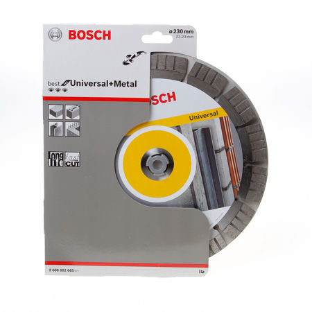 Afbeelding van Bosch Diamantschijf Best for Universal and Metal diameter 230 x asgat 22.2mm