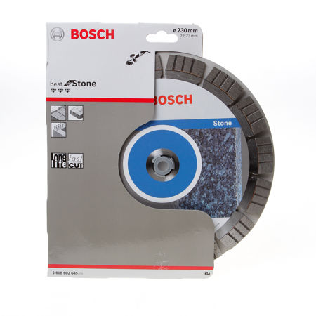 Afbeelding van Bosch Diamantschijf Best for Stone diameter 230 x asgat 22.2mm