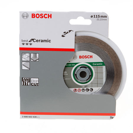 Afbeelding van Bosch Slijpschijf diamant ceramic diameter 115 x asgat 22.2mm