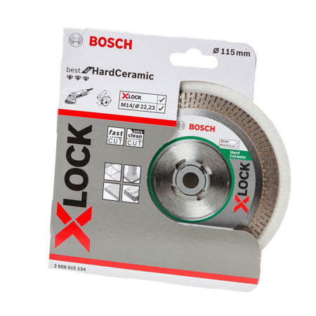 Afbeelding van Bosch Diamantschijf best ceramic diameter 115 x asgat 22.2mm