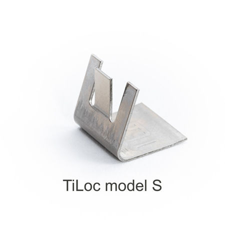 Afbeelding van Voegklem Tiloc rvs model S (50 stuks)